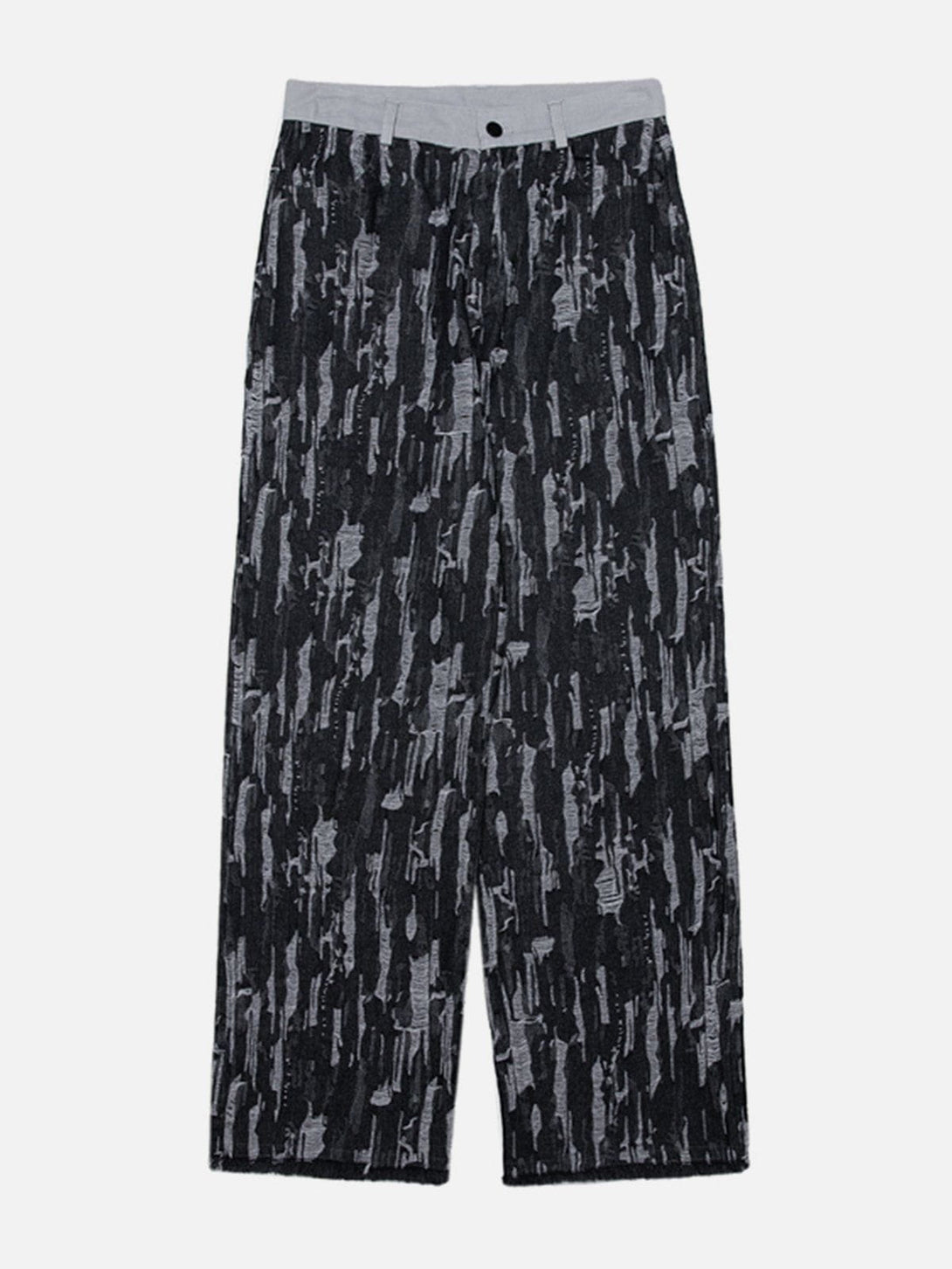 Helmiss - All-over Print Jeans- Streetwear Fashion - helmiss.com