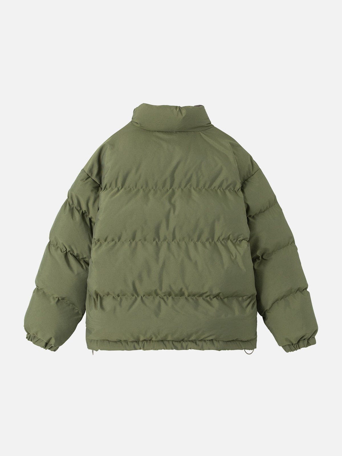 Helmiss - Alphabet Embroidery Camouflage Winter Coat- Streetwear Fashion - helmiss.com