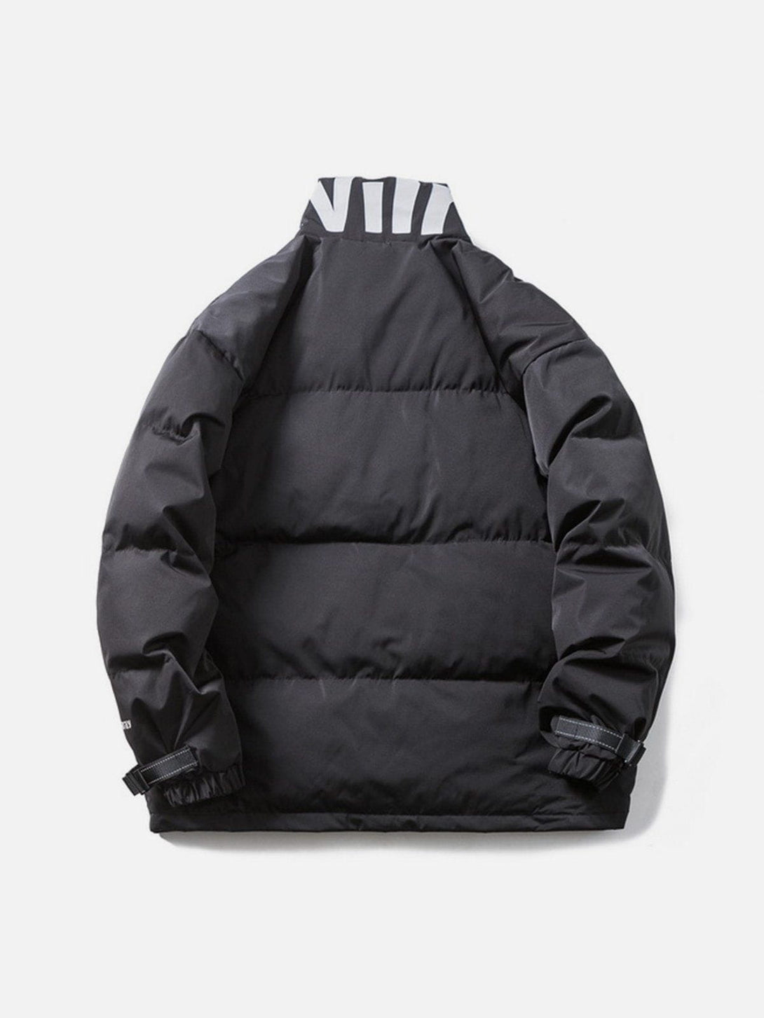 Helmiss - Alphabet Print Winter Coat- Streetwear Fashion - helmiss.com