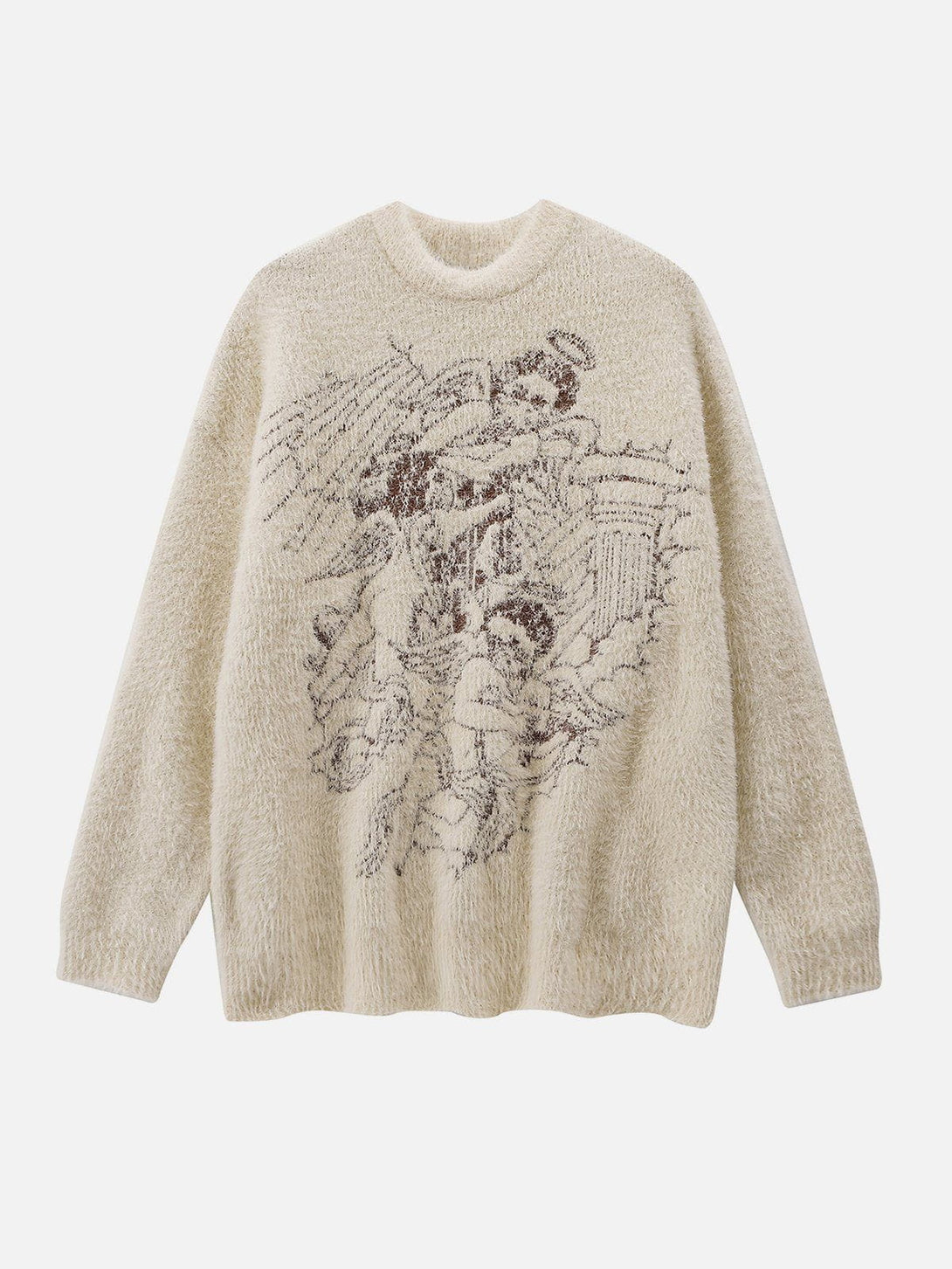 Helmiss - Angel Graphic Sweater- Streetwear Fashion - helmiss.com