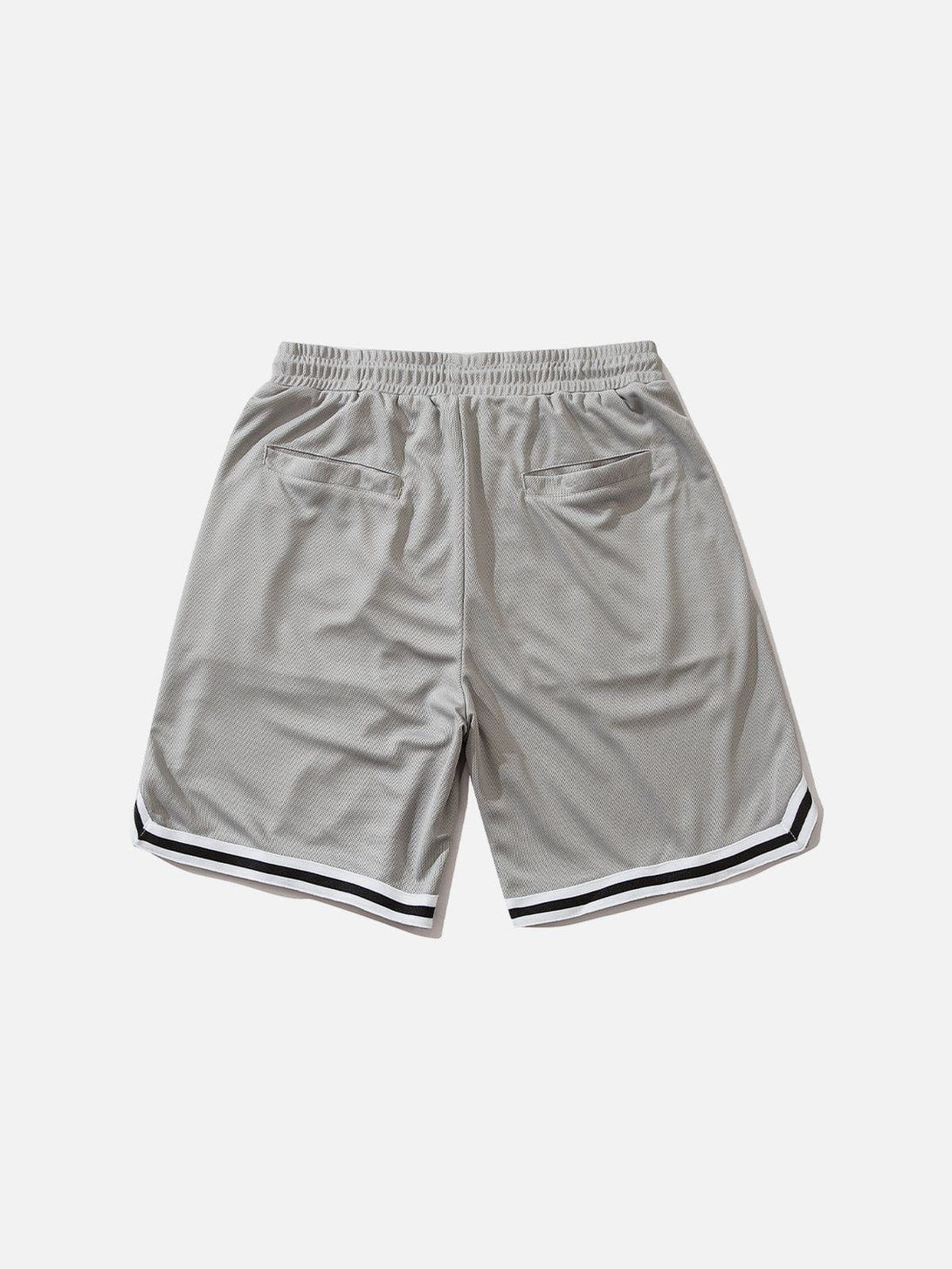 Helmiss - Applique Embroidery Stripes Shorts- Streetwear Fashion - helmiss.com