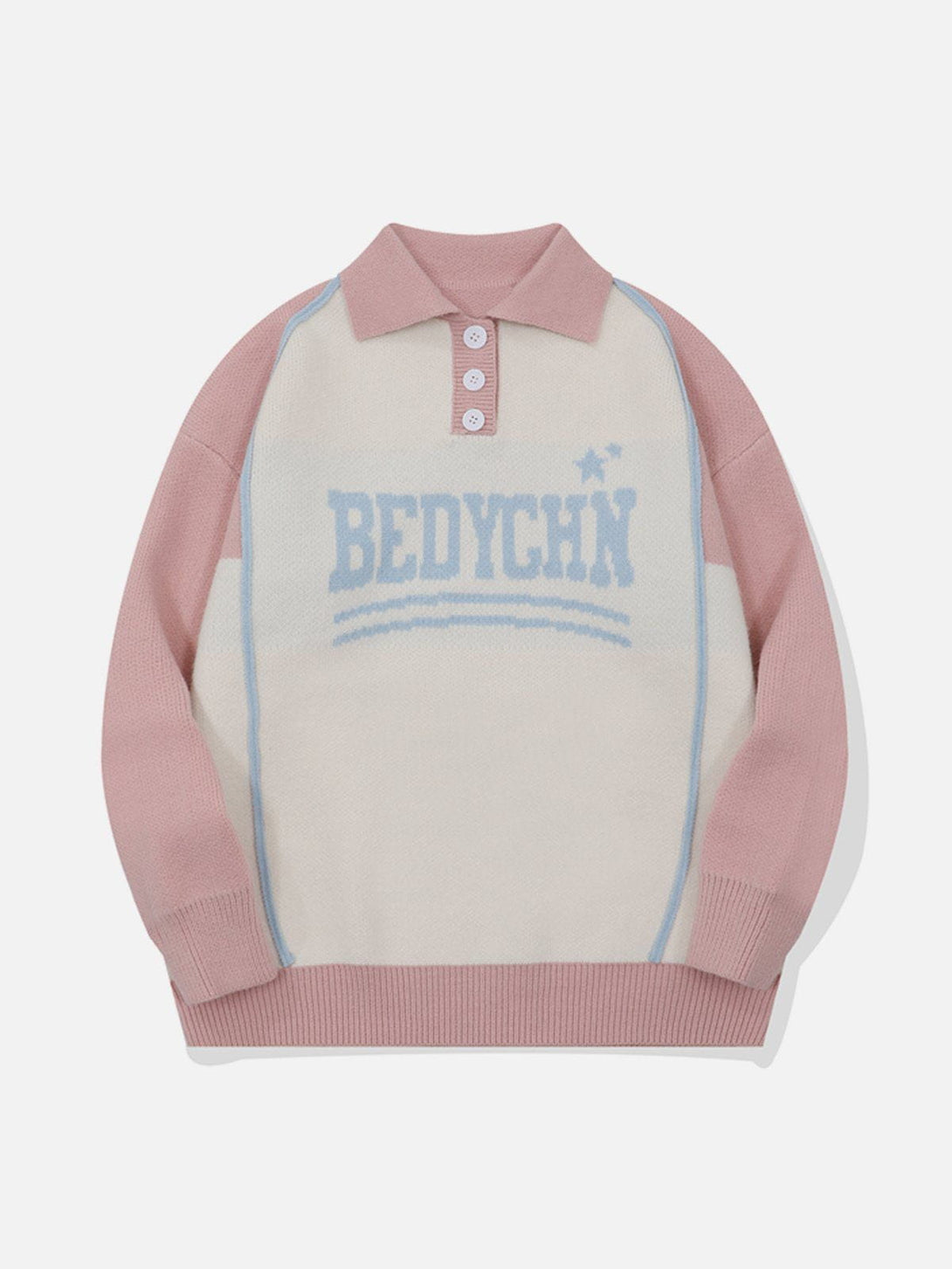 Helmiss - BEDYGHN Embroidery Sweater- Streetwear Fashion - helmiss.com