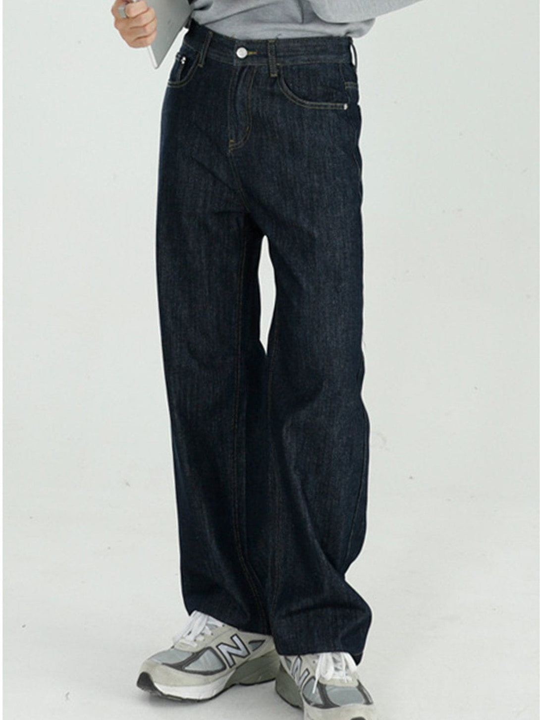 Helmiss - Baggy Drape Jeans- Streetwear Fashion - helmiss.com