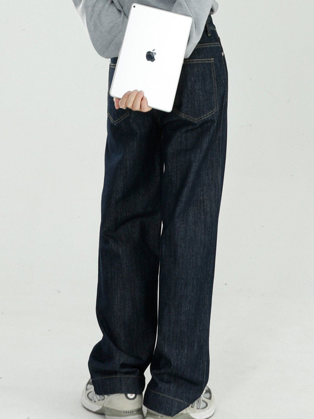 Helmiss - Baggy Drape Jeans- Streetwear Fashion - helmiss.com