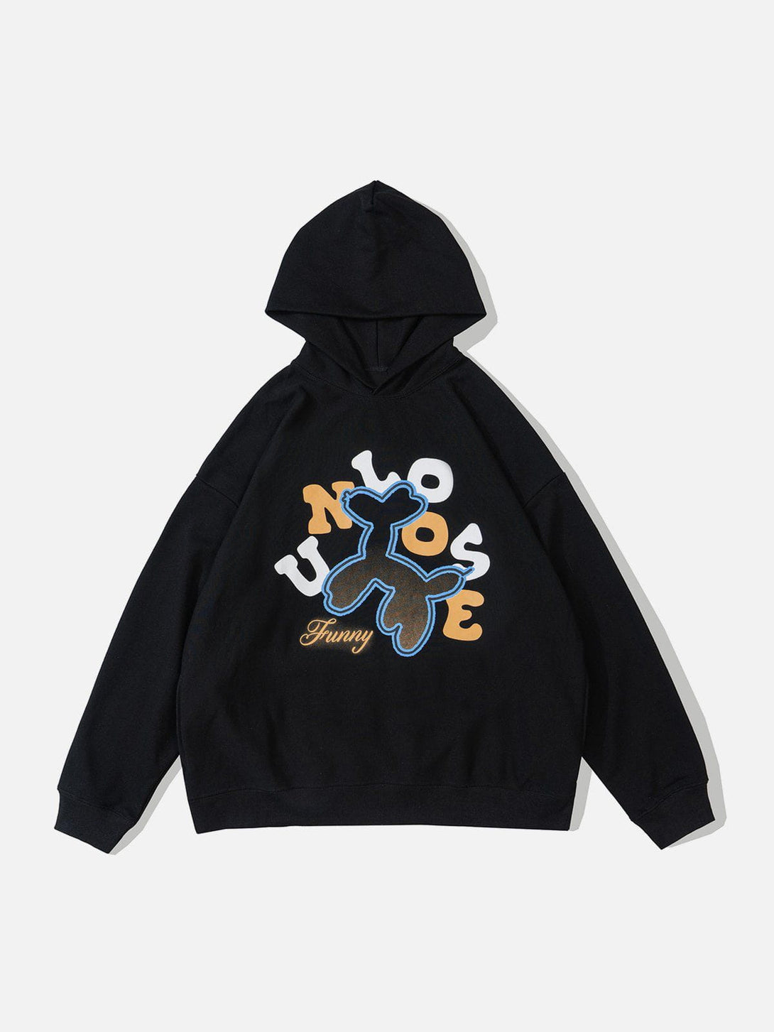 Helmiss - Balloon Skull Print Hoodie- Streetwear Fashion - helmiss.com