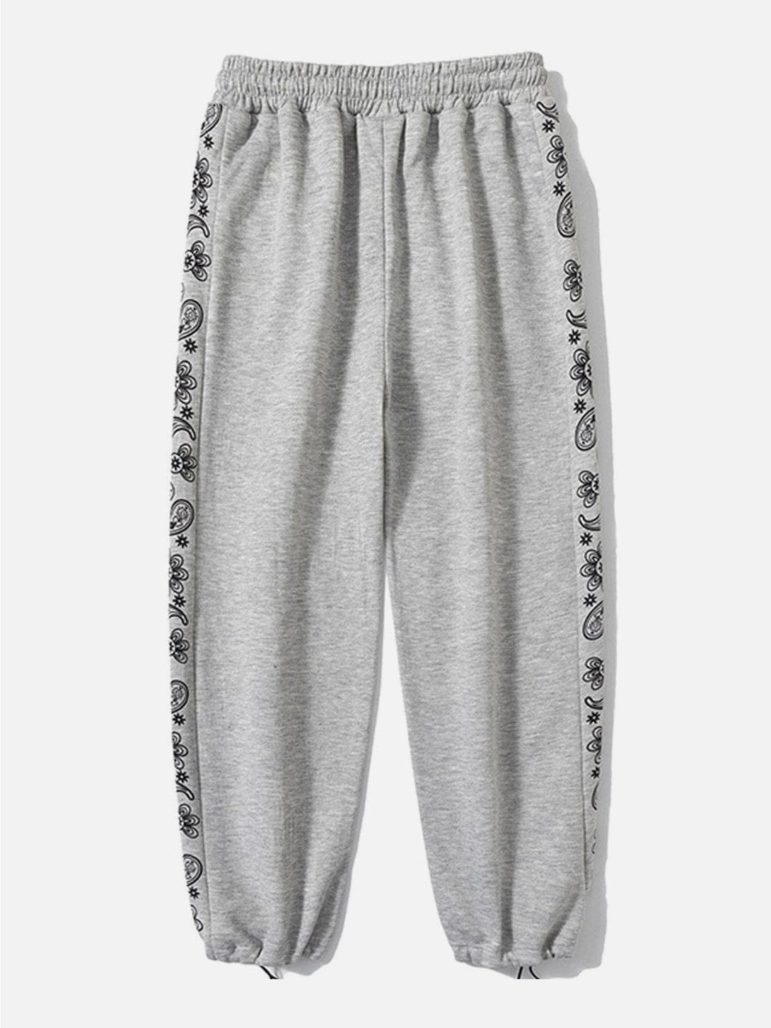 Helmiss - Bandana Print Sweatpants- Streetwear Fashion - helmiss.com