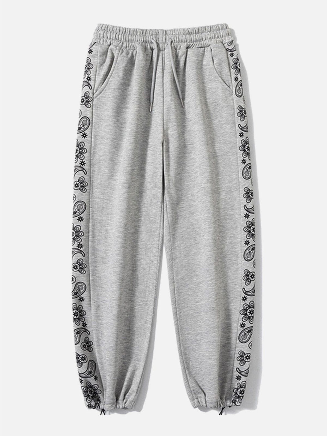 Helmiss - Bandana Print Sweatpants- Streetwear Fashion - helmiss.com