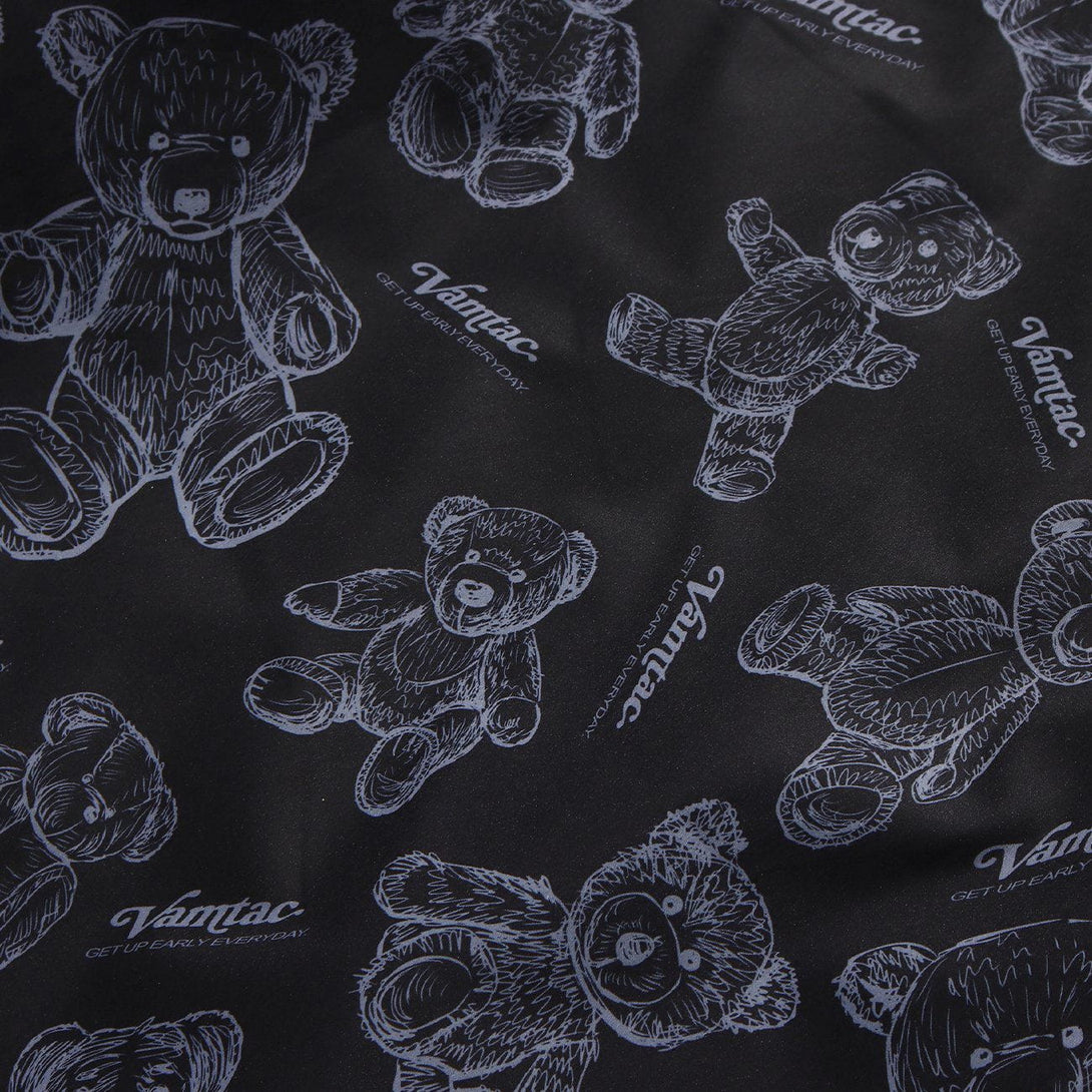 Helmiss - Bear Print Winter Coat- Streetwear Fashion - helmiss.com