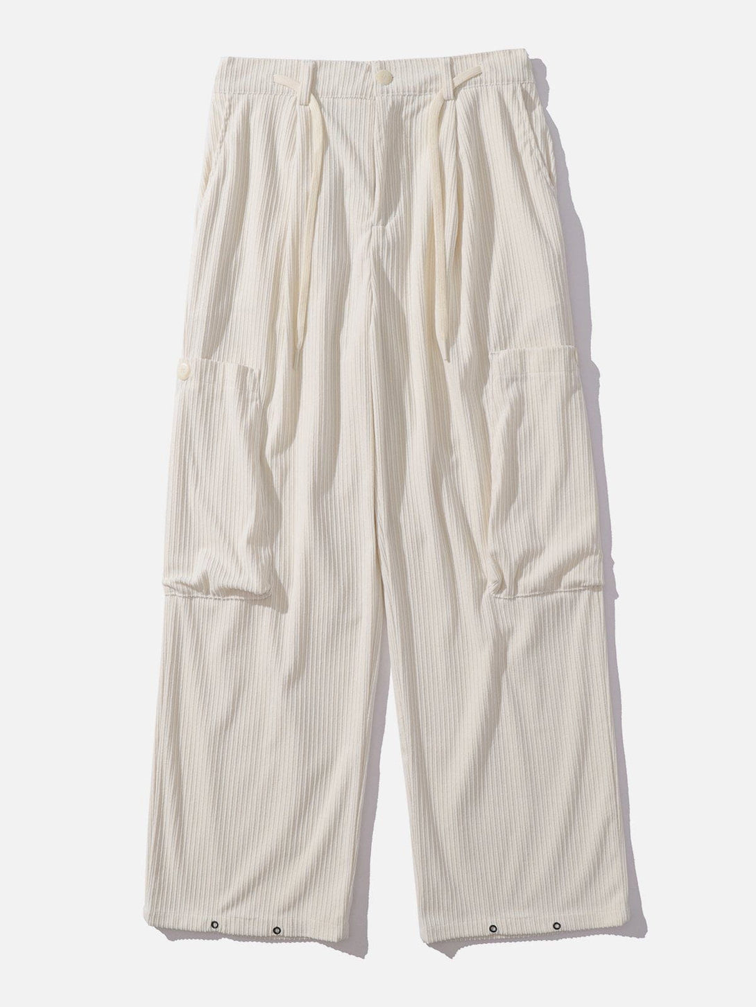 Helmiss - Big Pocket Corduroy Pants- Streetwear Fashion - helmiss.com