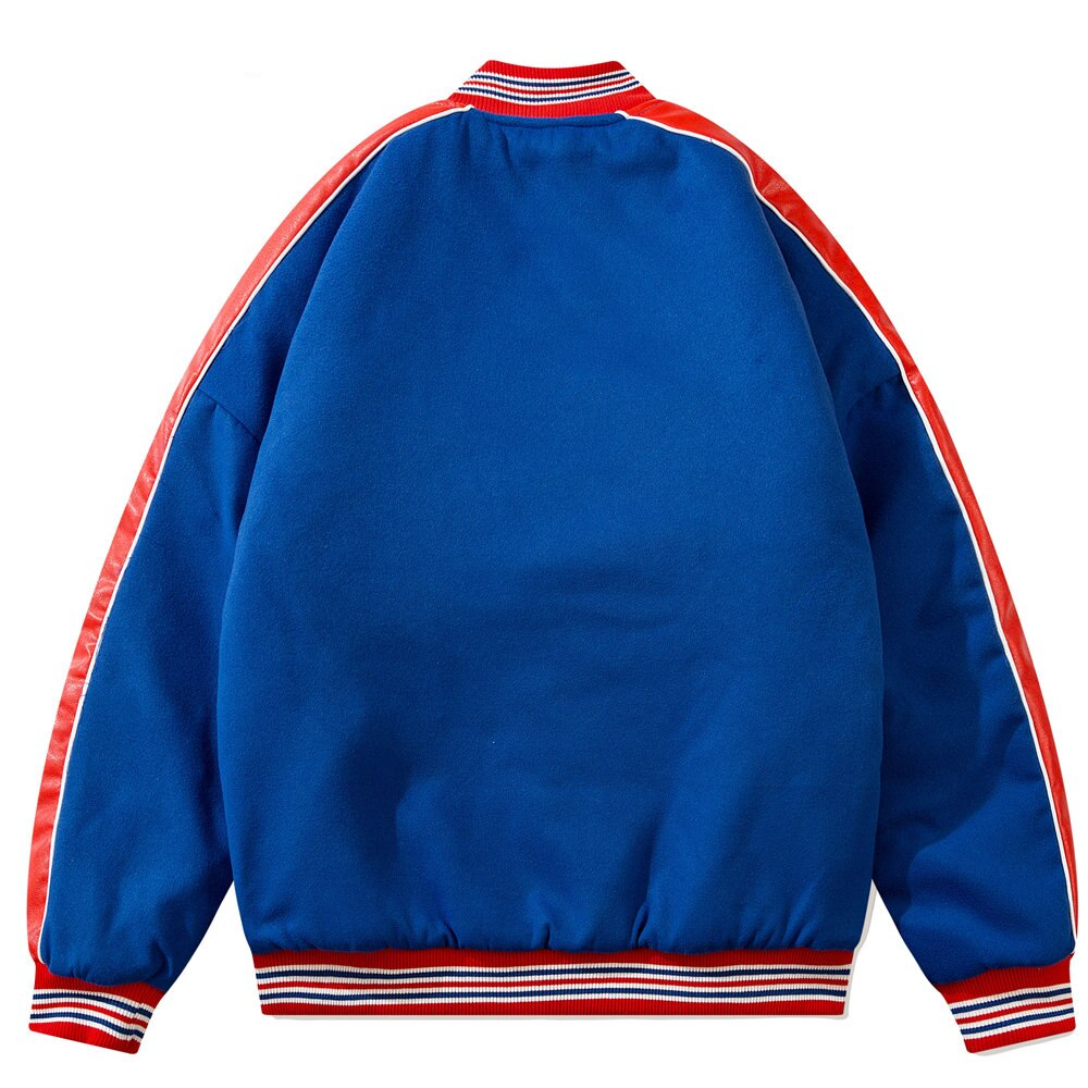 Helmiss - Blue FREESTYLE Jacket- Streetwear Fashion - helmiss.com