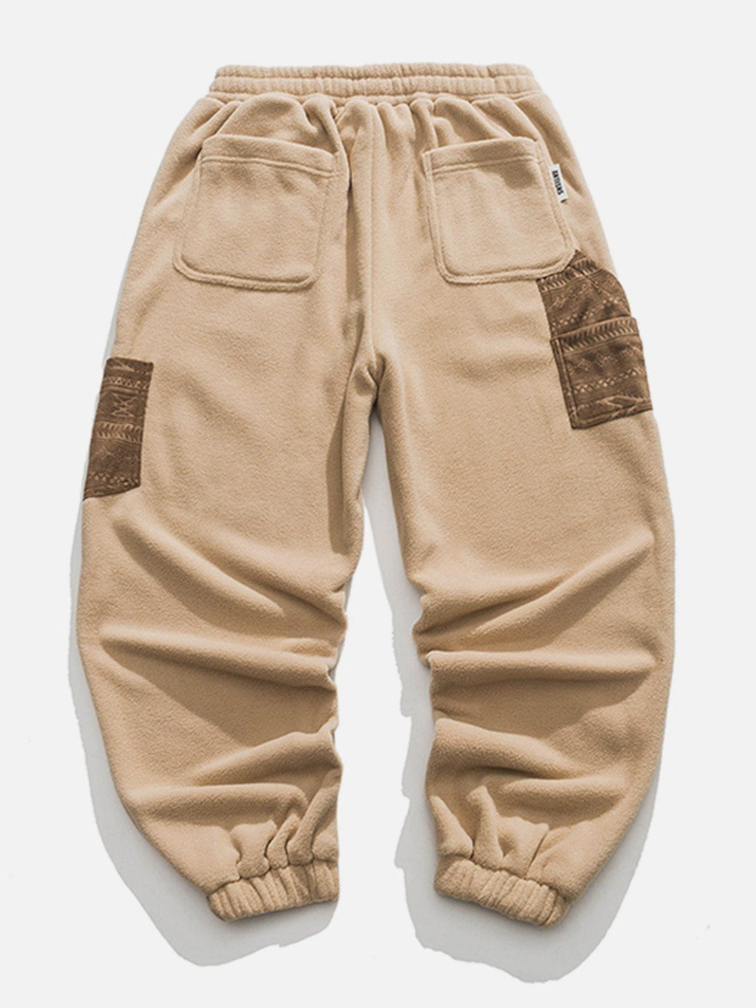 Helmiss - Bound Feet Embroidered Patch Pants- Streetwear Fashion - helmiss.com