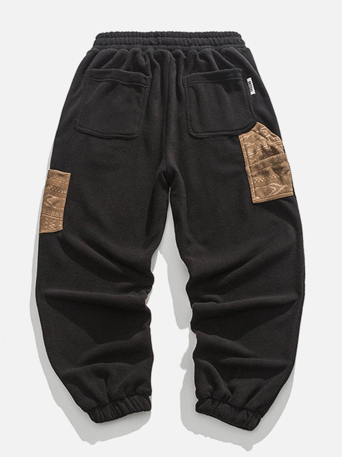 Helmiss - Bound Feet Embroidered Patch Pants- Streetwear Fashion - helmiss.com