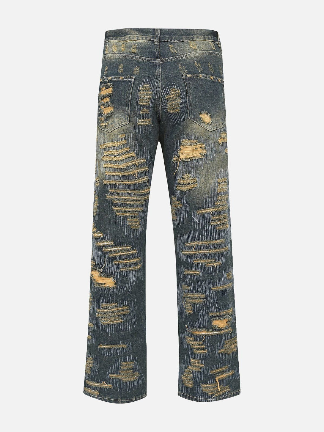 Helmiss - Broken Holes Jeans- Streetwear Fashion - helmiss.com