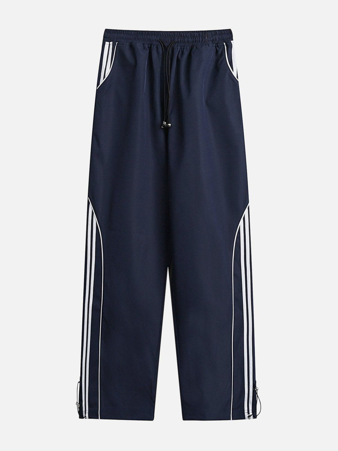 Helmiss - Bungee Drawstring Web Stripe Pants- Streetwear Fashion - helmiss.com