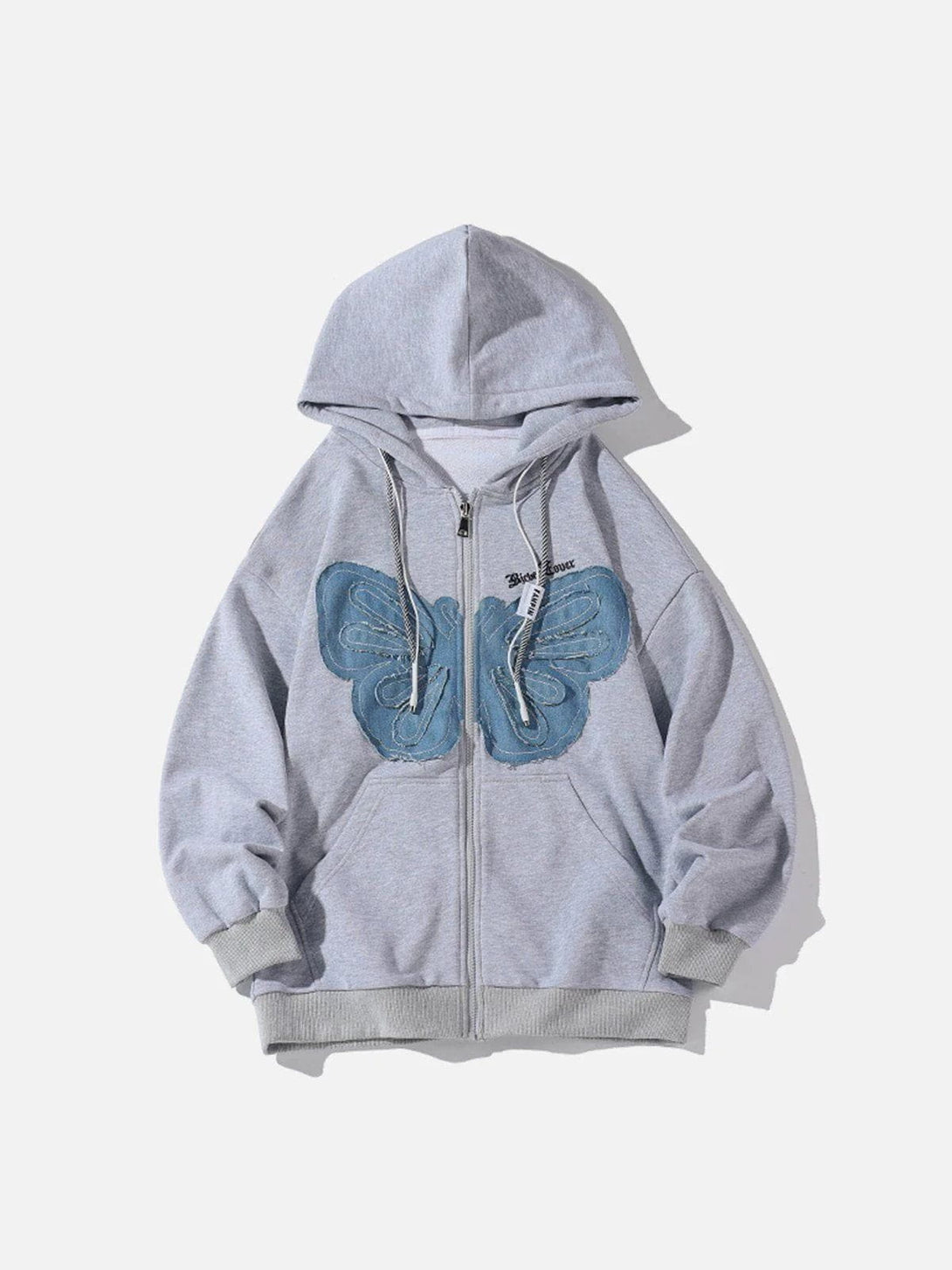 Helmiss - Butterfly Graphic Hoodie- Streetwear Fashion - helmiss.com