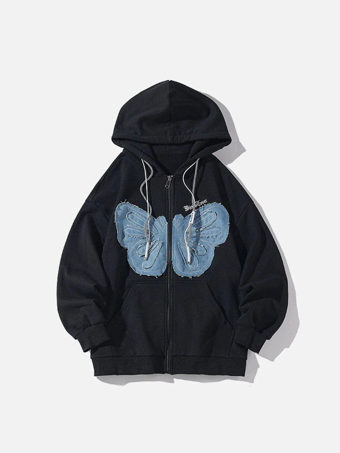 Helmiss - Butterfly Graphic Hoodie- Streetwear Fashion - helmiss.com