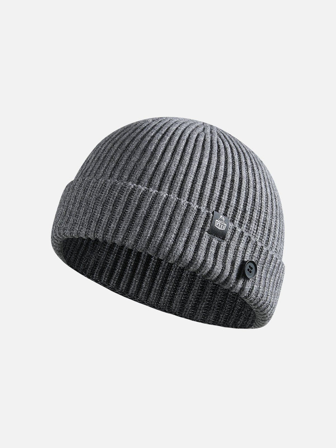 Helmiss - Buttons Knit Dome Hat- Streetwear Fashion - helmiss.com