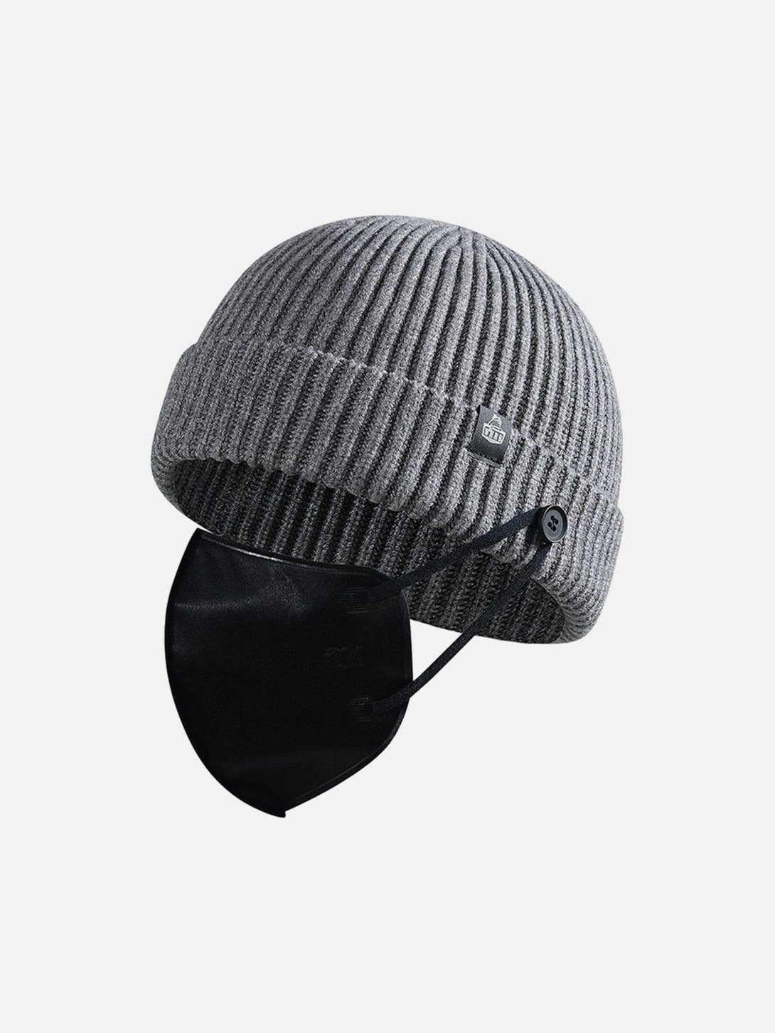 Helmiss - Buttons Knit Dome Hat- Streetwear Fashion - helmiss.com