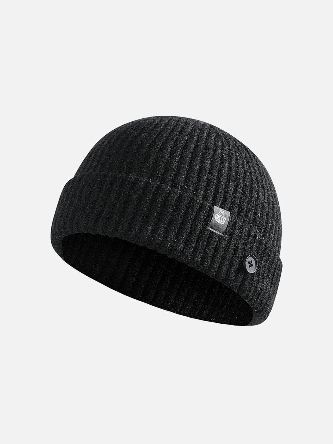 Helmiss - Buttons Knit Dome Hat- Streetwear Fashion - helmiss.com