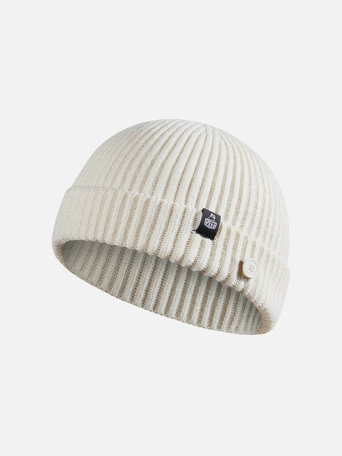 Helmiss - Buttons Knit Dome Hat- Streetwear Fashion - helmiss.com