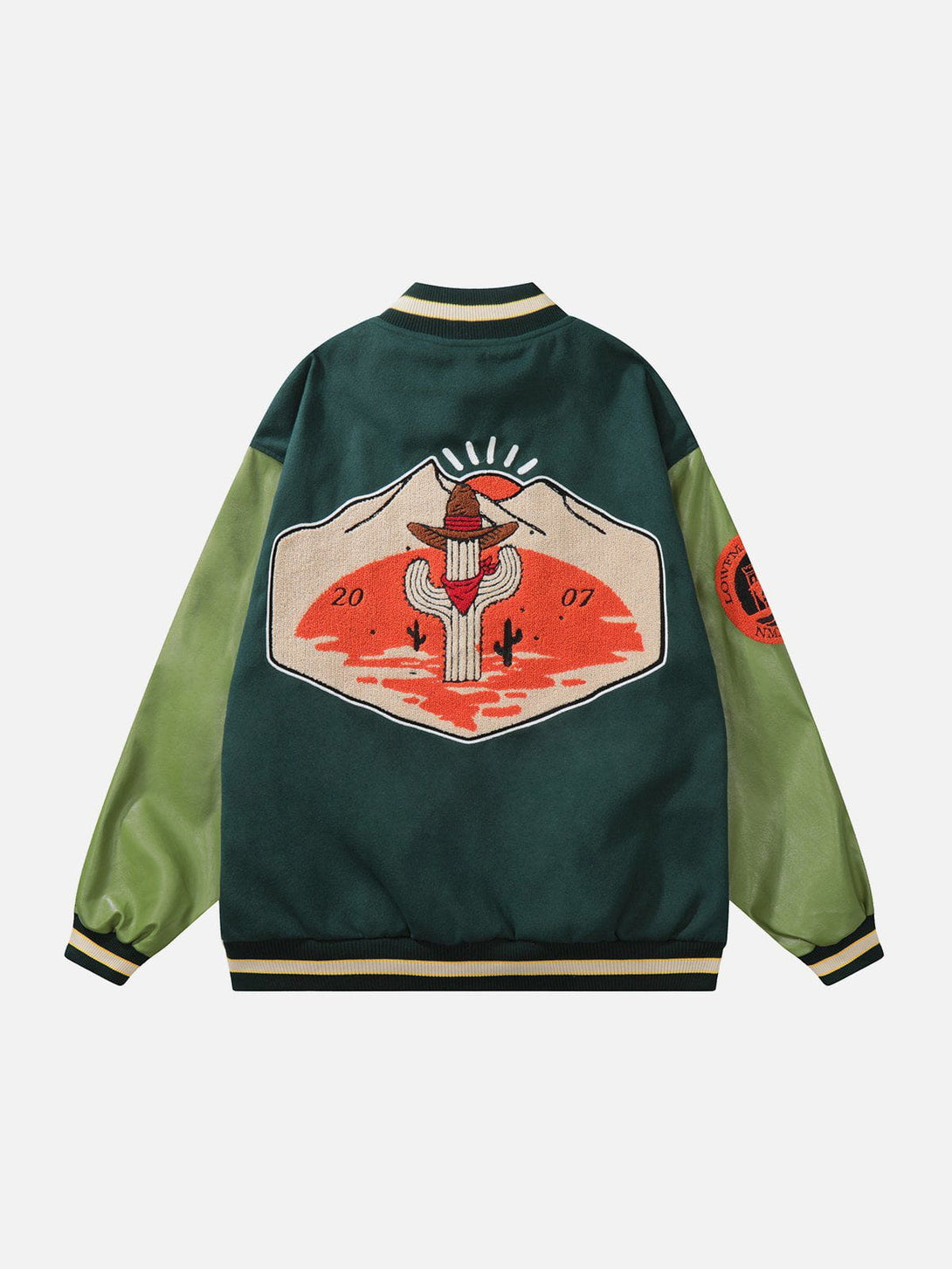 Helmiss - Cactus Embroidery Jacket- Streetwear Fashion - helmiss.com