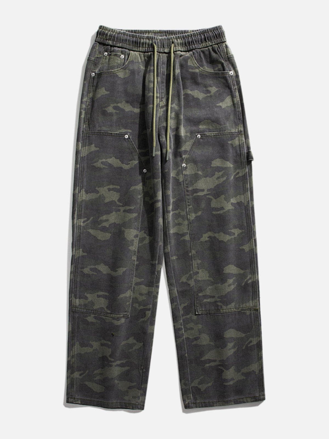 Helmiss - Camouflage Print Jeans- Streetwear Fashion - helmiss.com