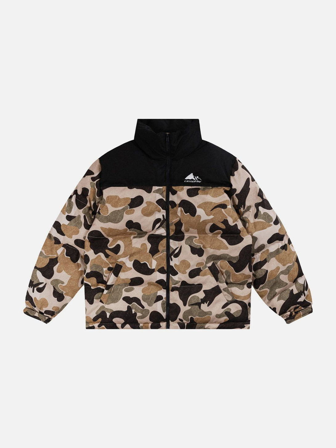 Helmiss - Camouflage Print Winter Coat- Streetwear Fashion - helmiss.com