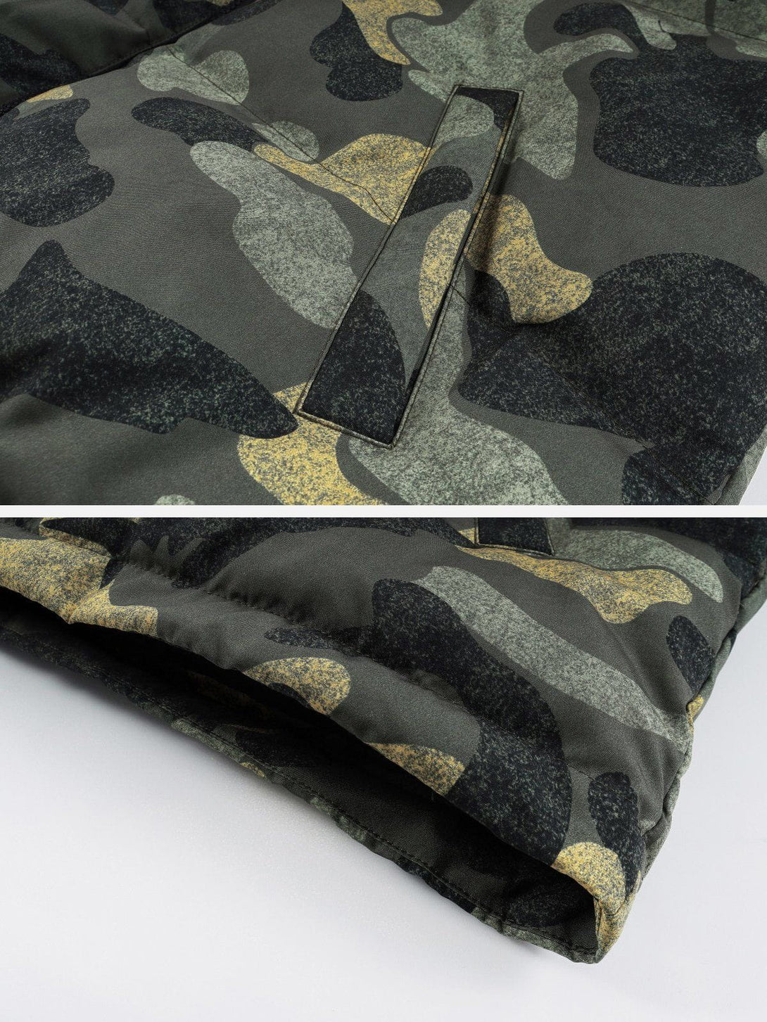 Helmiss - Camouflage Print Winter Coat- Streetwear Fashion - helmiss.com