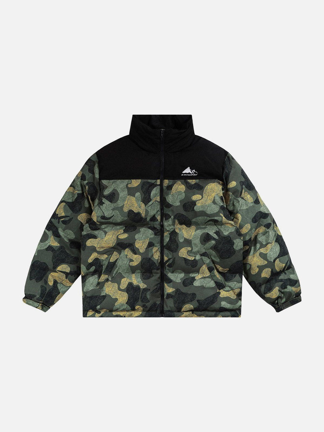 Helmiss - Camouflage Print Winter Coat- Streetwear Fashion - helmiss.com