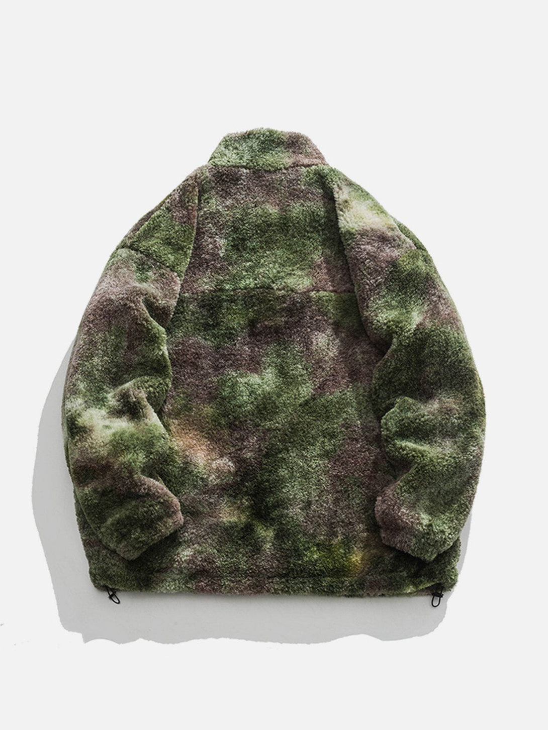 Helmiss - Camouflage Sherpa Pullover Winter Coat- Streetwear Fashion - helmiss.com