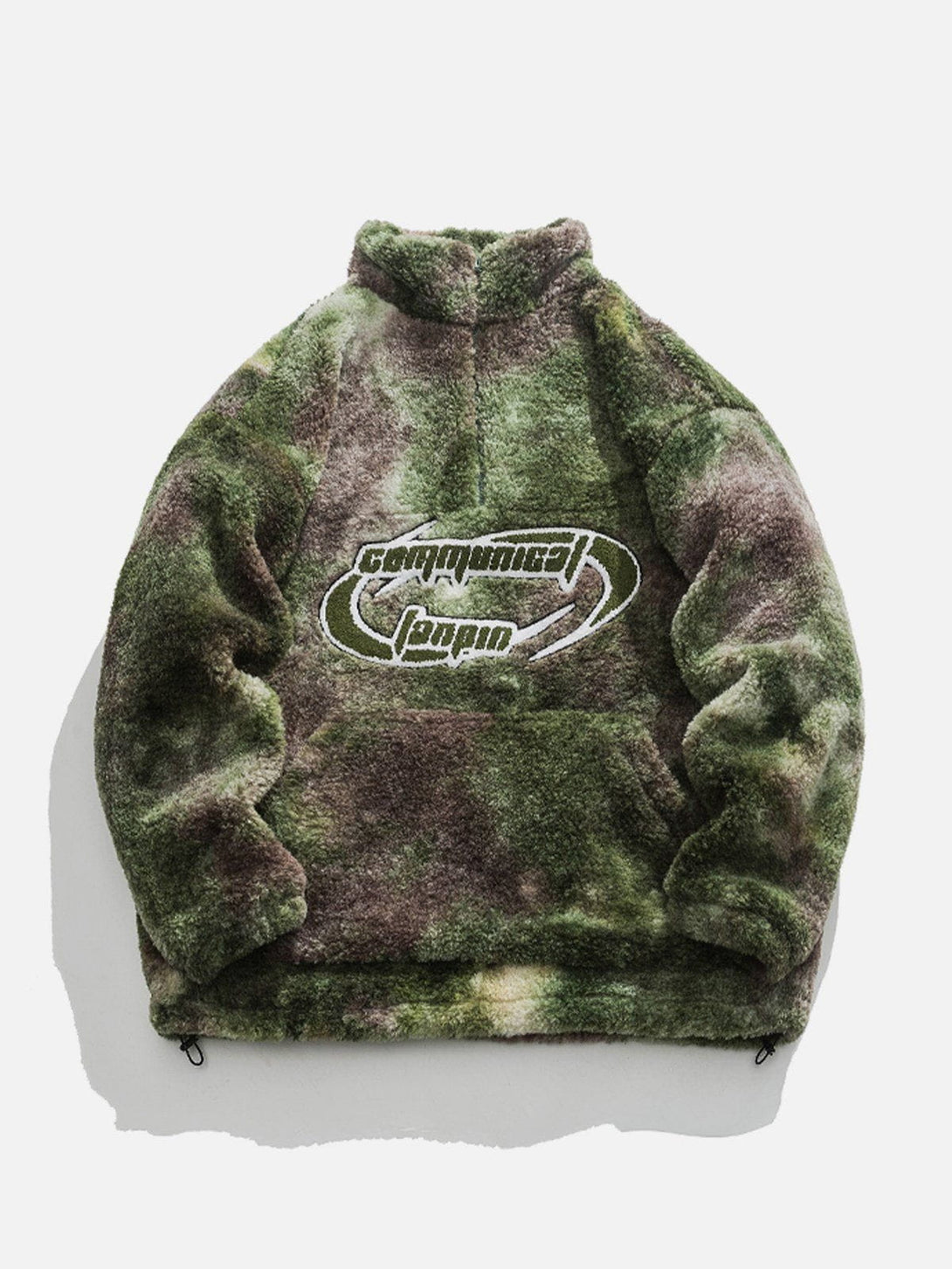 Helmiss - Camouflage Sherpa Pullover Winter Coat- Streetwear Fashion - helmiss.com