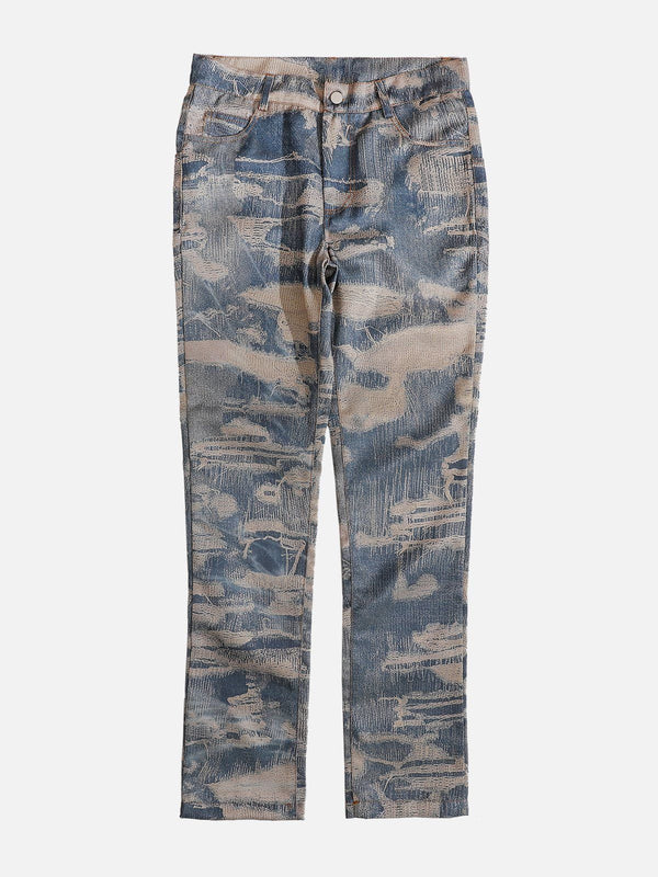 Helmiss - Camouflage Tie Dye Jeans- Streetwear Fashion - helmiss.com