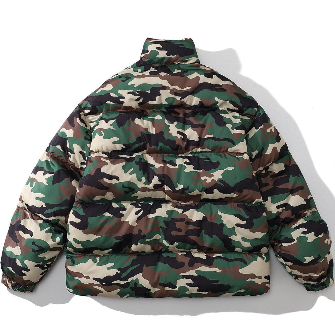 Helmiss - Camouflage Winter Coat- Streetwear Fashion - helmiss.com