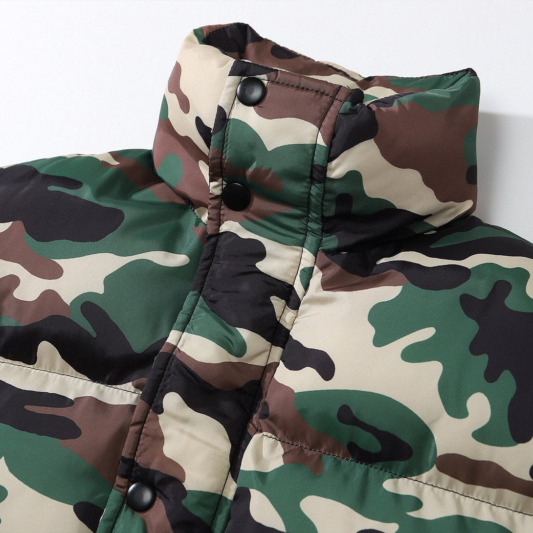 Helmiss - Camouflage Winter Coat- Streetwear Fashion - helmiss.com