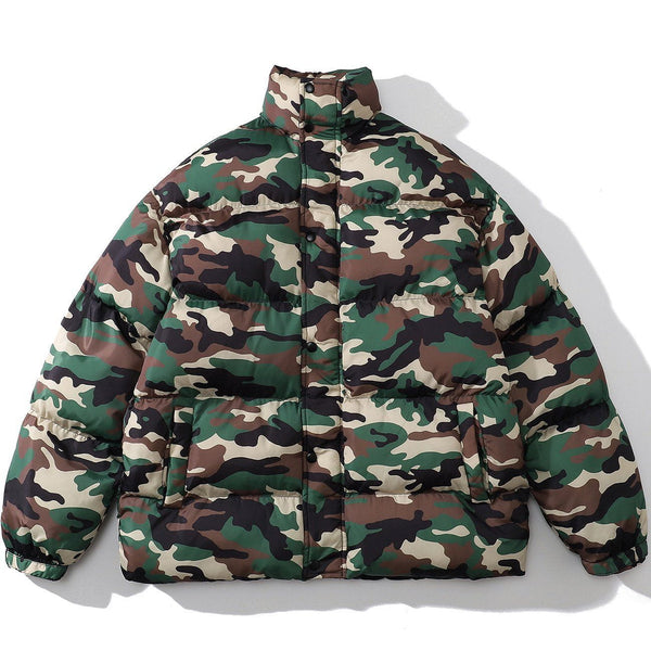 Helmiss - Camouflage Winter Coat- Streetwear Fashion - helmiss.com