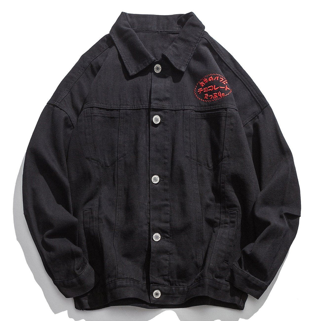 Helmiss - Car Embroidered Jacket- Streetwear Fashion - helmiss.com