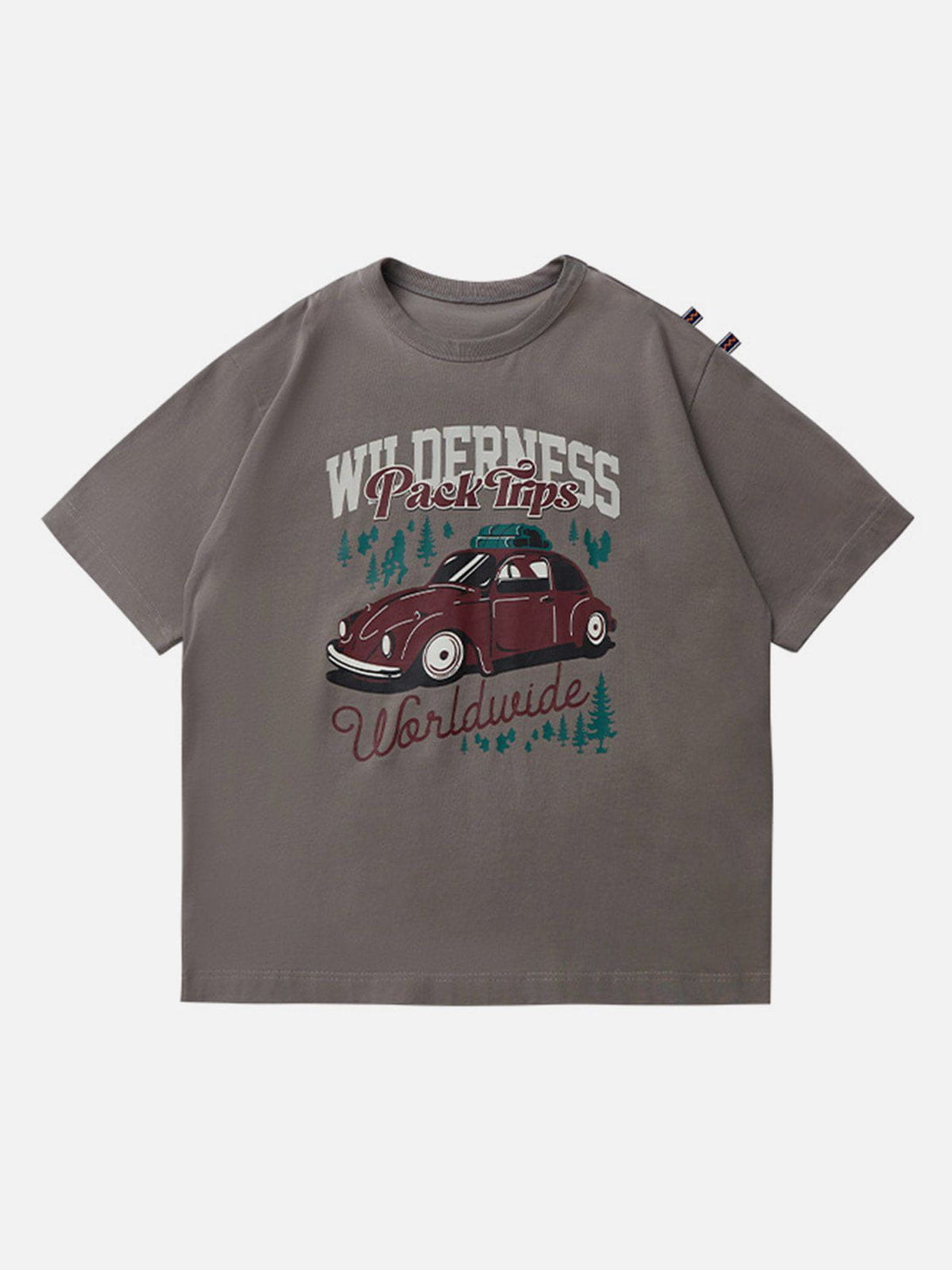 Helmiss - Car Print Tee- Streetwear Fashion - helmiss.com