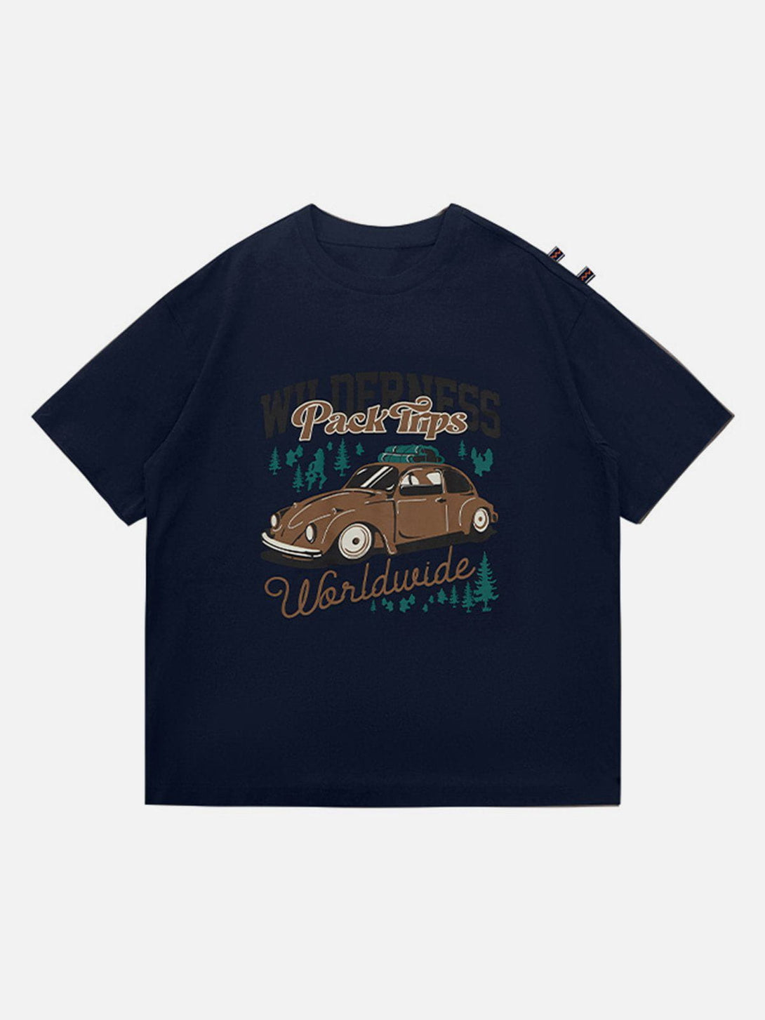 Helmiss - Car Print Tee- Streetwear Fashion - helmiss.com