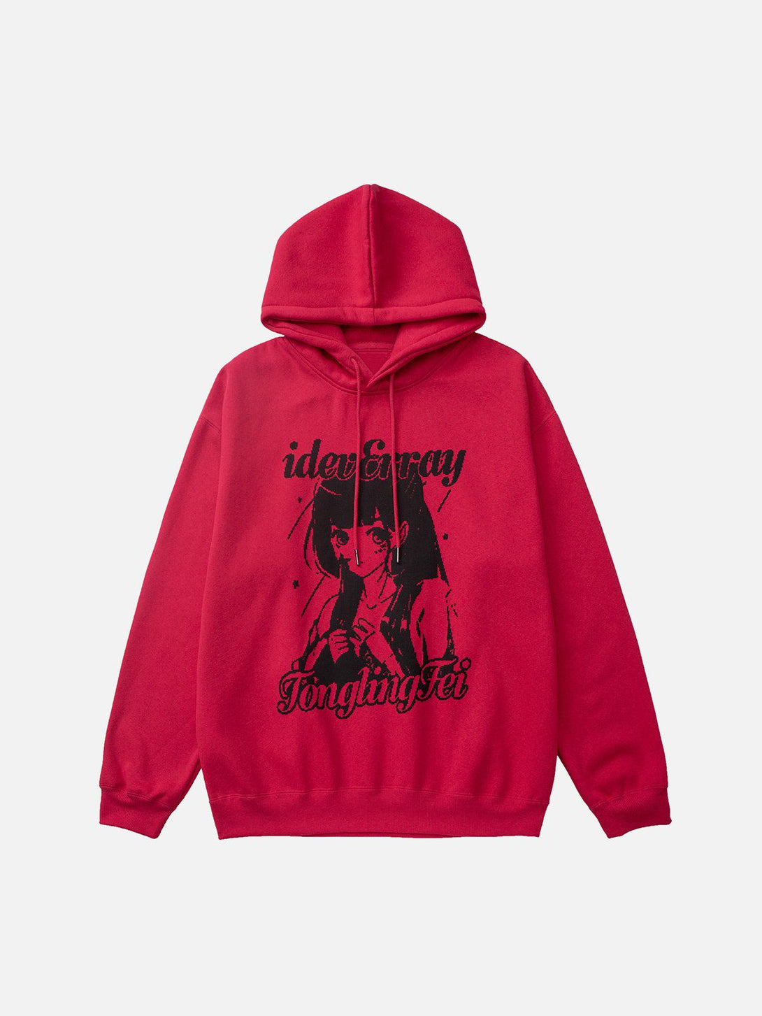 Helmiss - Cartoon Character Print Hoodie- Streetwear Fashion - helmiss.com