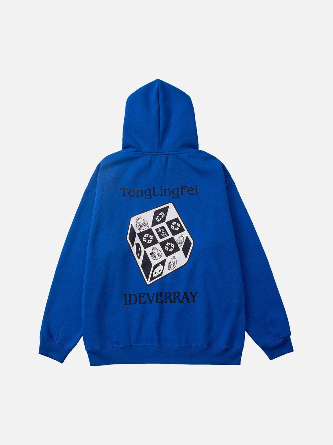 Helmiss - Cartoon Color Blocking Hoodie- Streetwear Fashion - helmiss.com