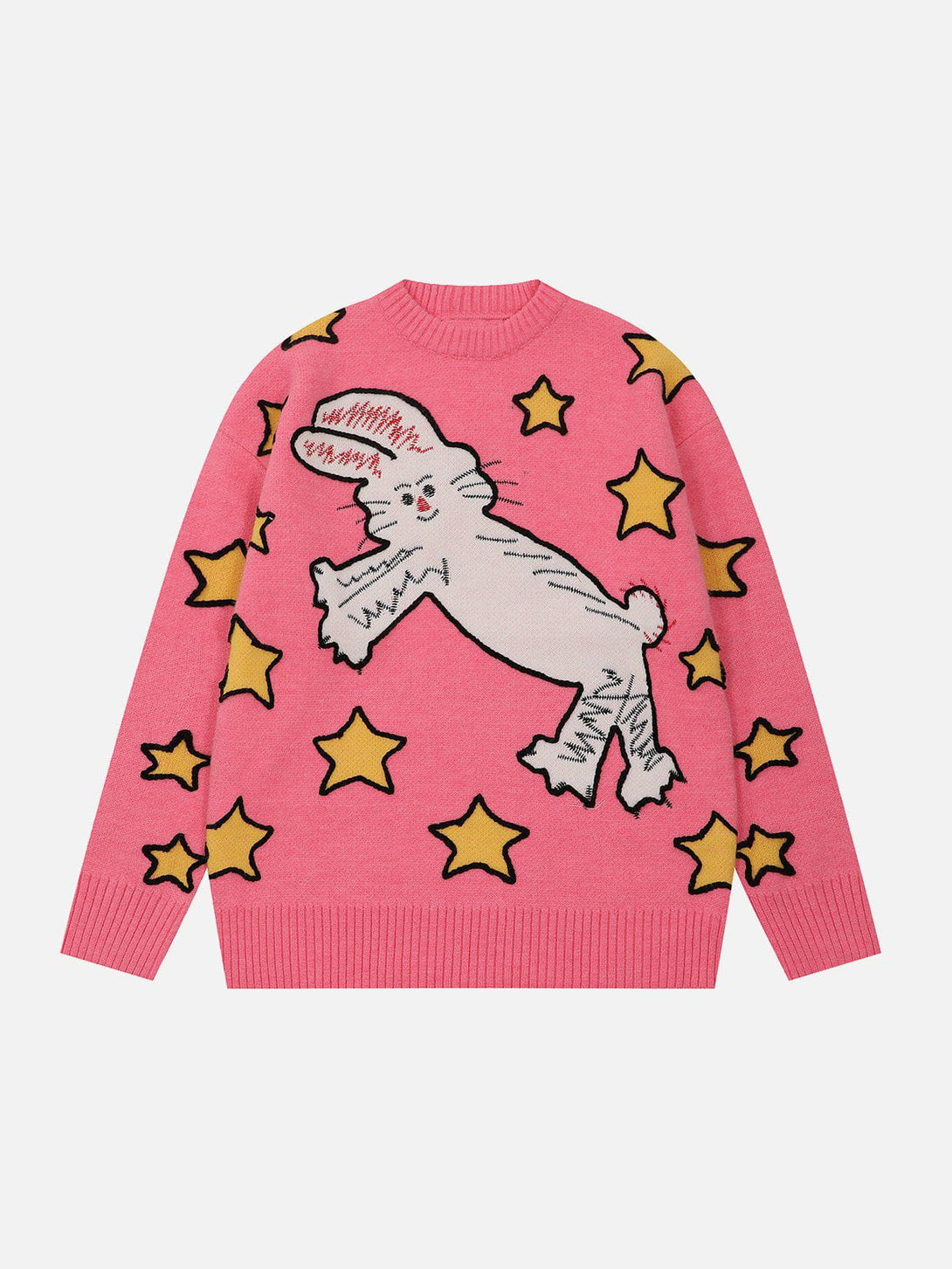 Helmiss - Cartoon Rabbit Sweater- Streetwear Fashion - helmiss.com