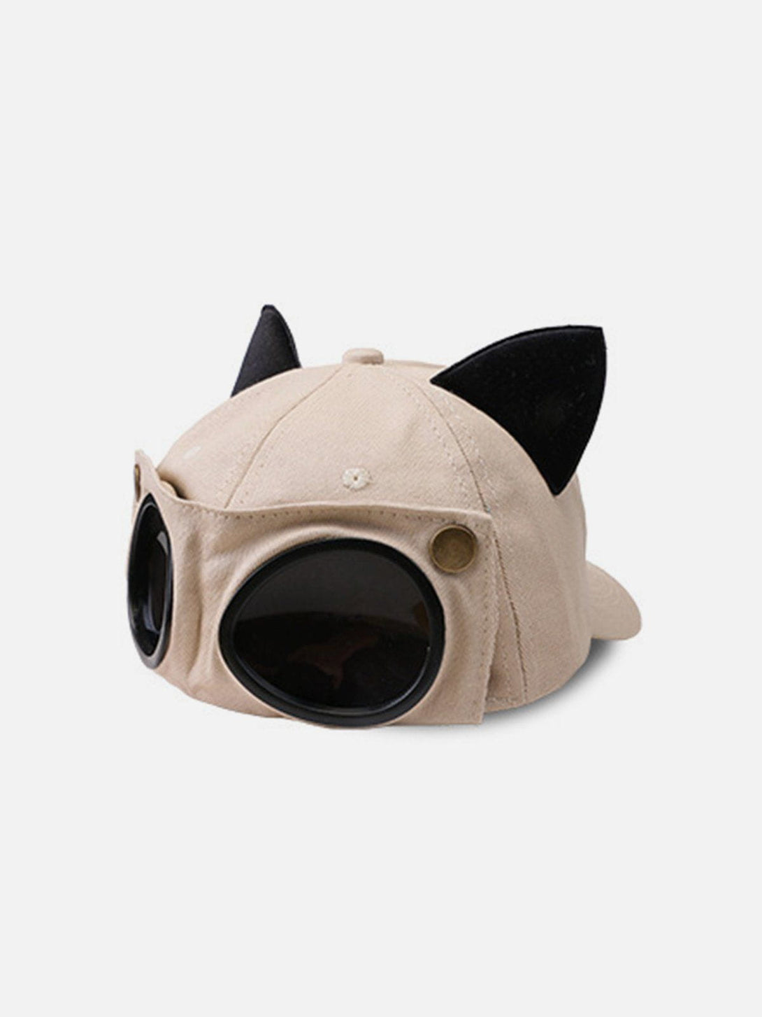 Helmiss - Cat Ears Aviator Glasses Baseball Hat- Streetwear Fashion - helmiss.com