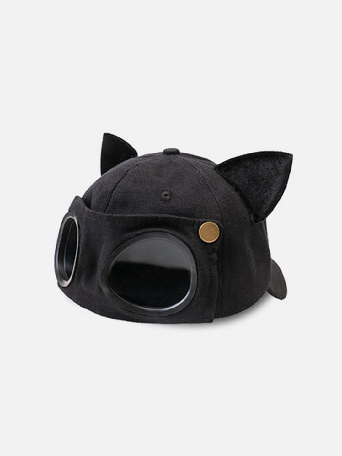 Helmiss - Cat Ears Aviator Glasses Baseball Hat- Streetwear Fashion - helmiss.com