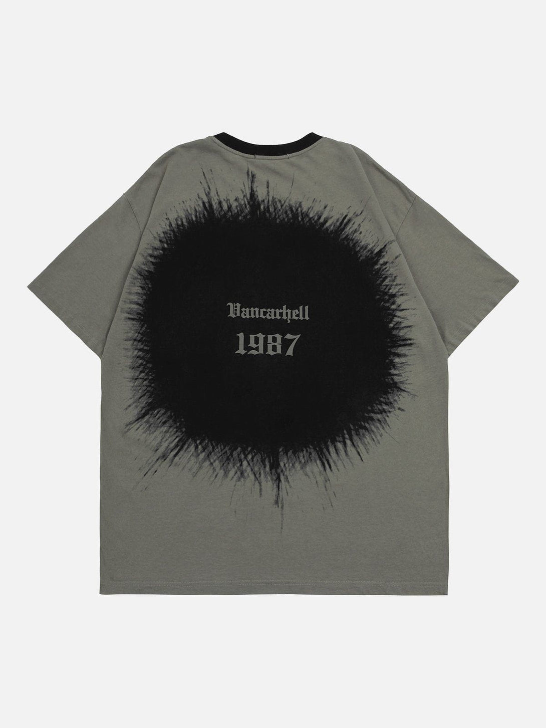 Helmiss - Circular Inkjet Print Tee- Streetwear Fashion - helmiss.com