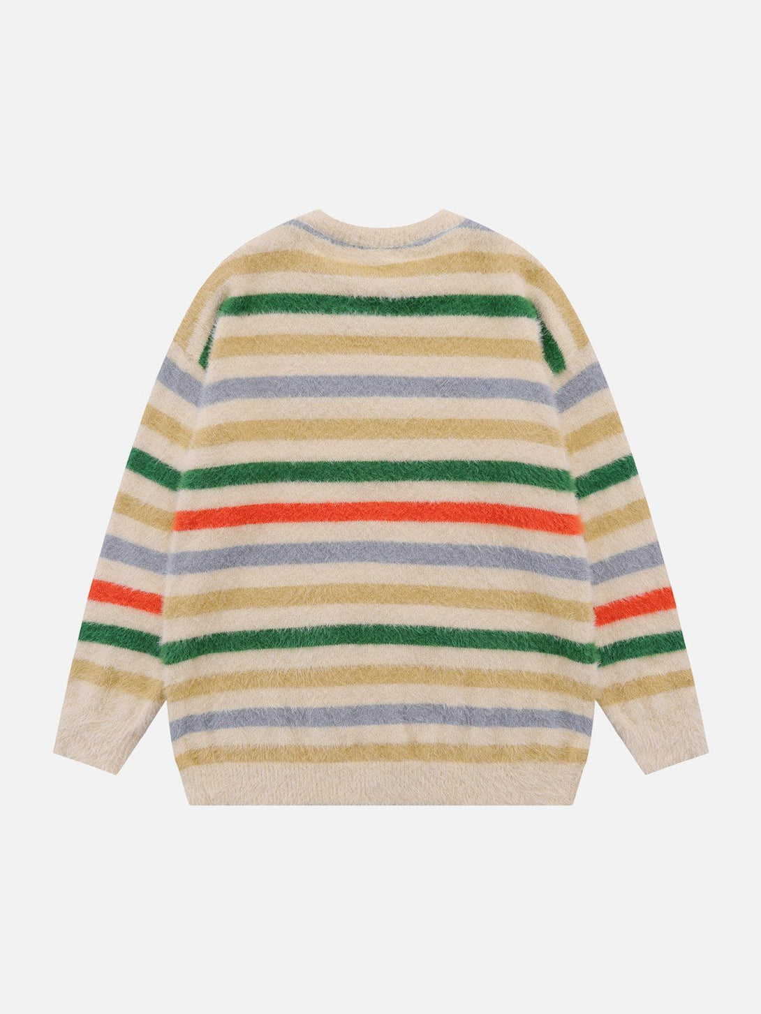 Helmiss - Color Striped Star Sweater- Streetwear Fashion - helmiss.com