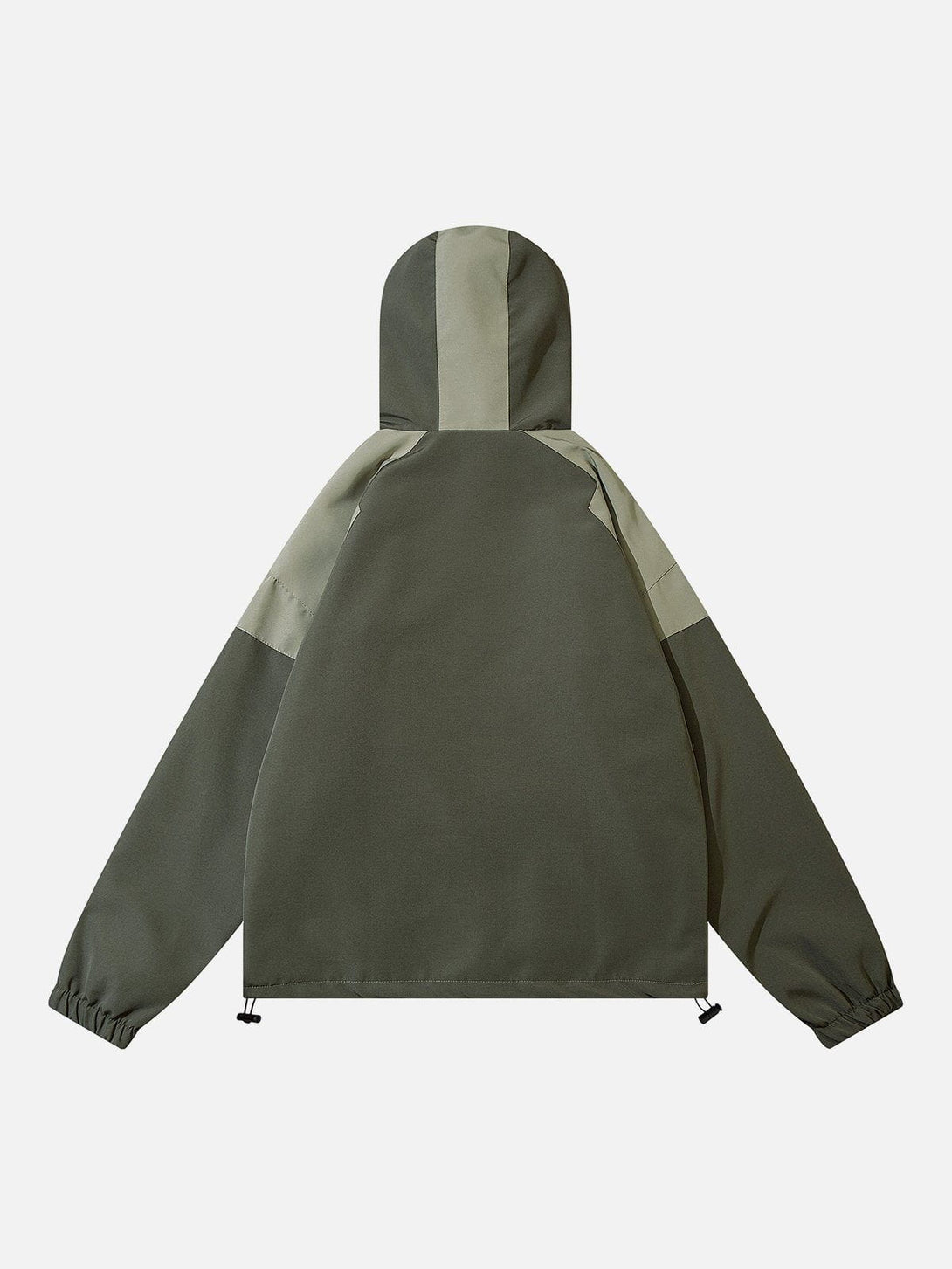 Helmiss - Colorblock Hooded Windbreaker Anorak- Streetwear Fashion - helmiss.com