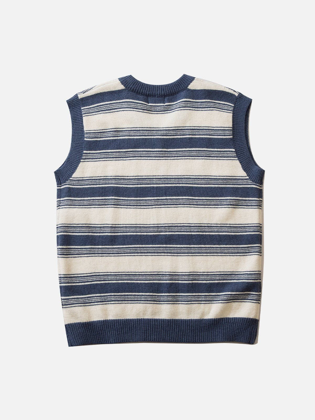 Helmiss - Colorblock Stripe Sweater Vest- Streetwear Fashion - helmiss.com