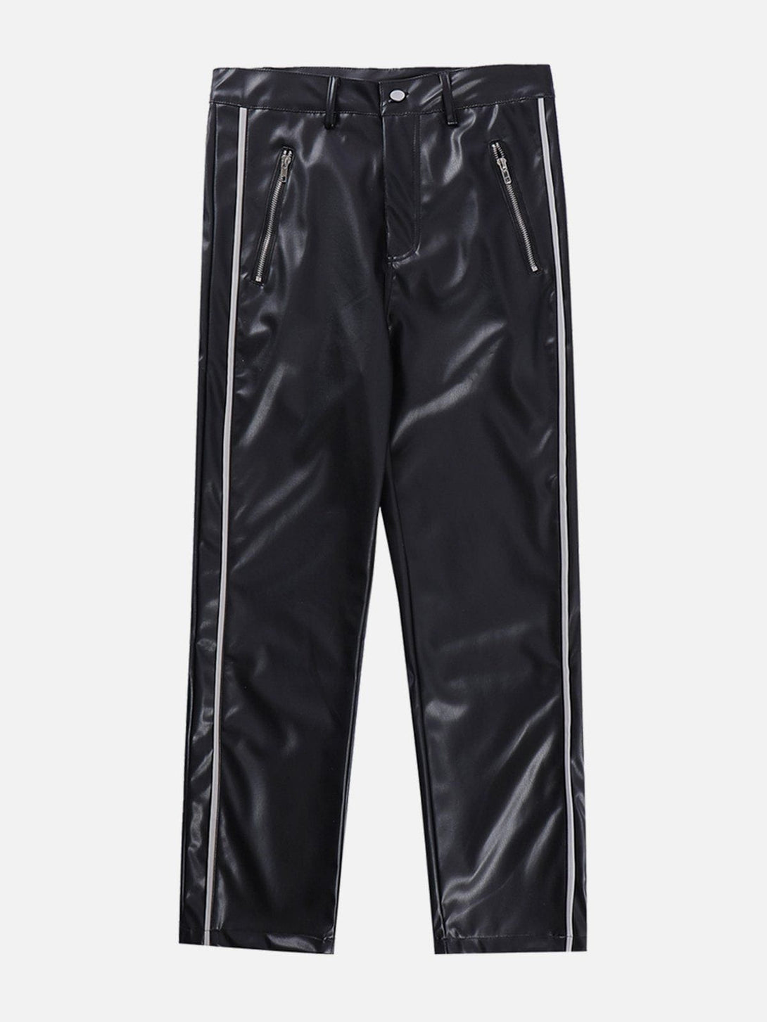 Helmiss - Colorblock Zipper Pants- Streetwear Fashion - helmiss.com