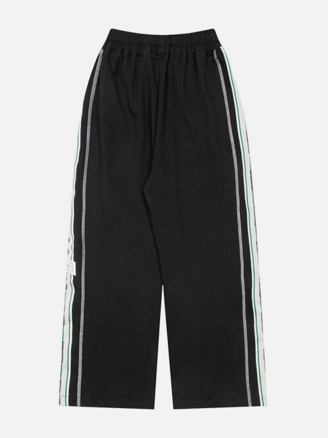 Helmiss - Colorful Striped Drawstring Sweatpants- Streetwear Fashion - helmiss.com