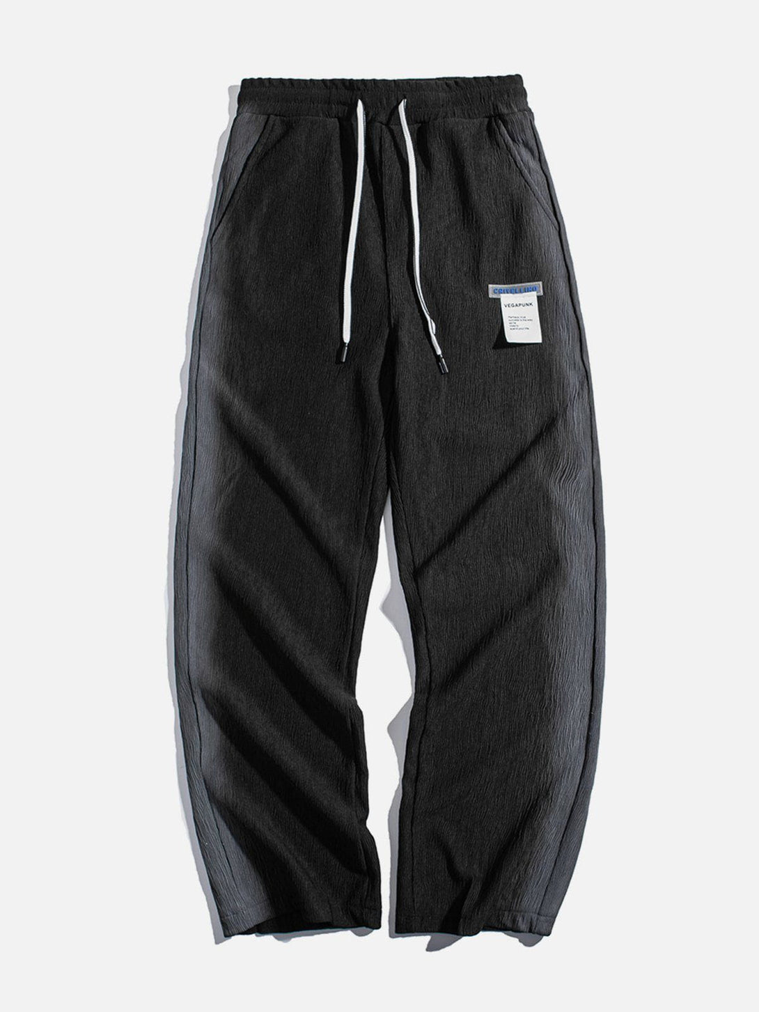 Helmiss - Contrast Color Smudge Sweatpants- Streetwear Fashion - helmiss.com